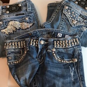 3 pairs of Miss Me 👖 Jeans